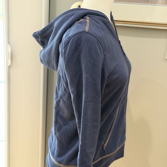 L.L.Bean Boys Full Zip Hoodie – Blue – Size M (10–12) - Picture 3 of 9